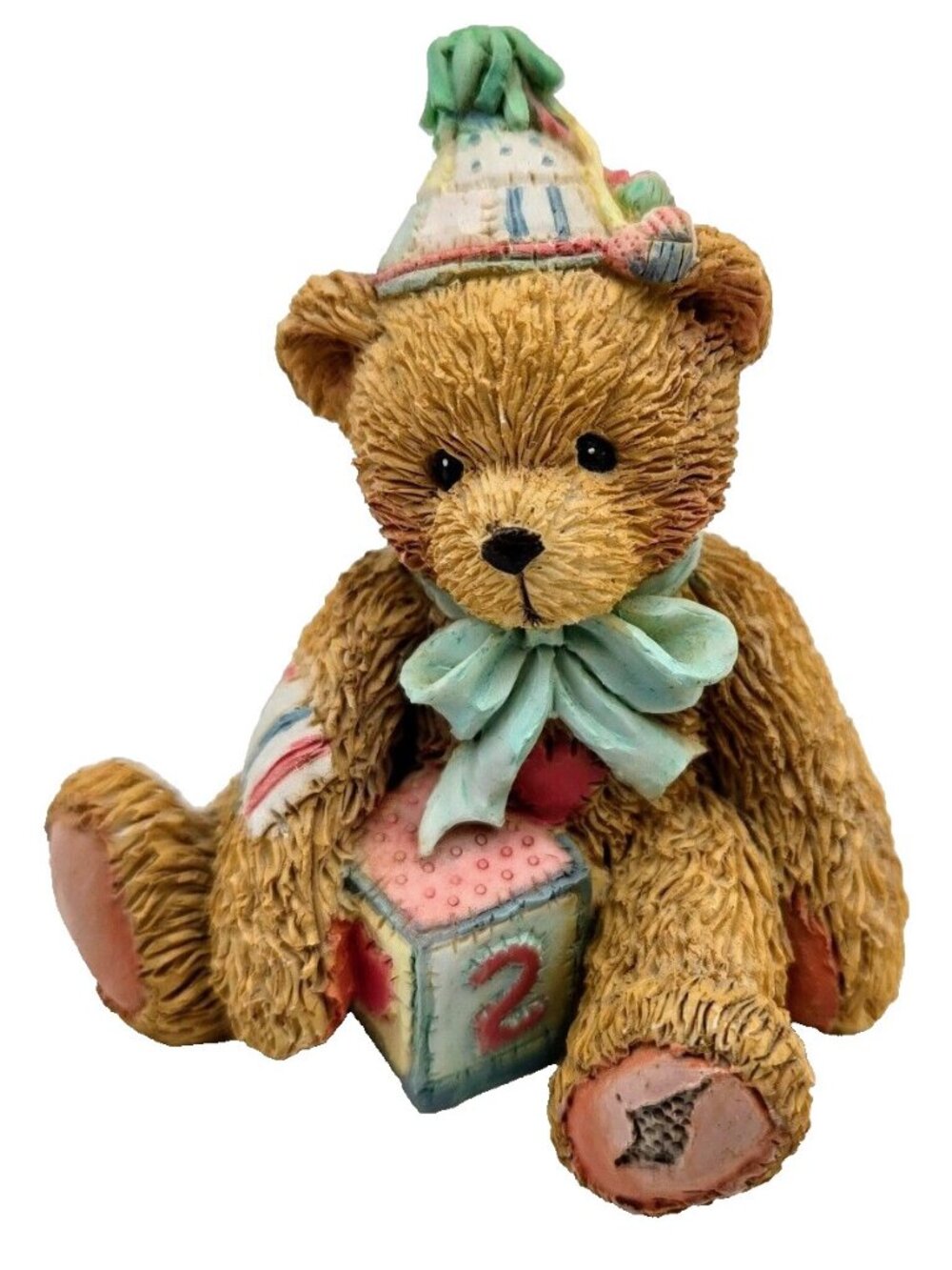 Cherished Teddies Two Sweet Two Bear Age 2 Birthday Baby Child Figurine 1992